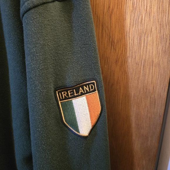 Green 'IRELAND' Zip-Up Jacket - Picture 6 of 6